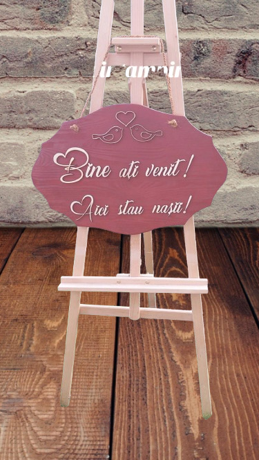 Placa întâmpinare - nuntă [2]