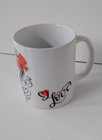 Siluetă femeie cu fundă [1]