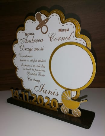 Plachete - Plachetă Nași