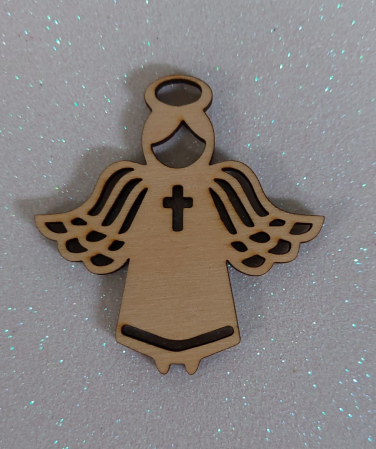 Articole de Crăciun - Ingeraş cu cruce