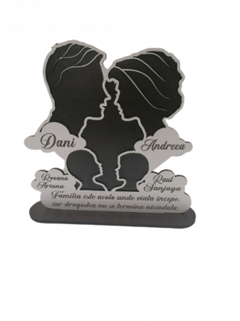 Aniversare - Plachetă familie