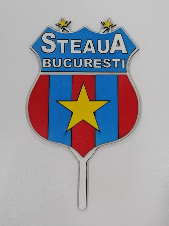 Toppere Tort - Topper Emblema Steaua