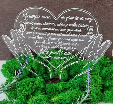 Plachete - Plachetă cu mâini