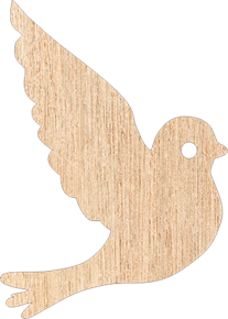 Bază mărțișor model pasăre [1]