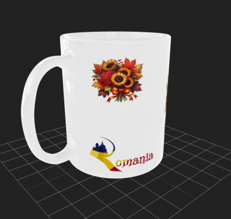 Cana alba  cărucior cu felinar și dovleci [1]