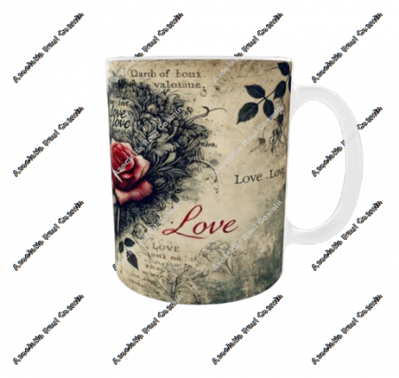 Cana alba de ziua îndrăgostiților - Vintage [2]