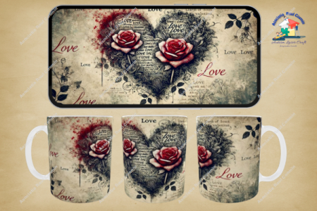 Cana alba de ziua îndrăgostiților - Vintage [3]