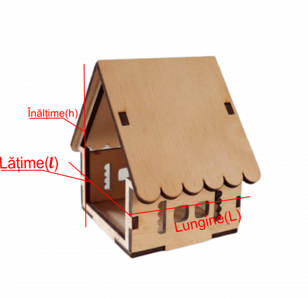 Căsută lemn cu decupaj [4]