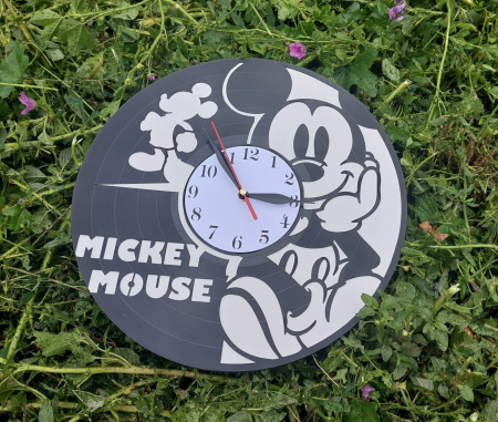 Ceas de perete vinil - Mickey Mouse [1]