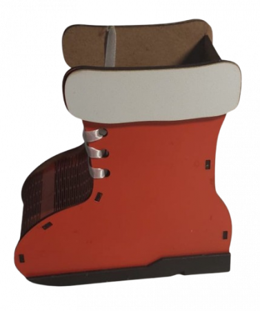 Sarbatori - Cutie model Cizmă personalizată pentru cadoul de Sărbători