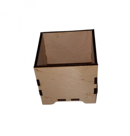 Cutii, Cosuri și Tavi - Cutie lemn aranjament floral