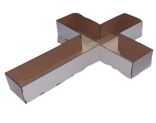 Sarbatori - Baza pentru flori - model cruce