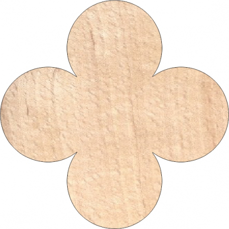 Mărţişor - Mărțișor - model floare blank