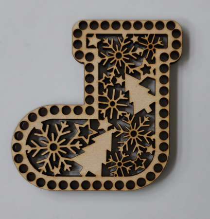 Articole de Crăciun - Glob Cismuliță cu decupaj pentru cusut