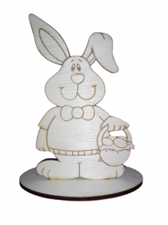 Articole de Paşte - Iepuraș cu ou personalizat