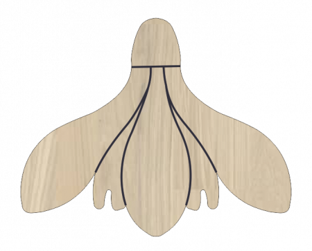 Mărţişor - Martisor cap ghiocel model 2