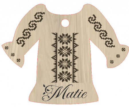 Mărţişor - Martisor - Ie femeie model 2