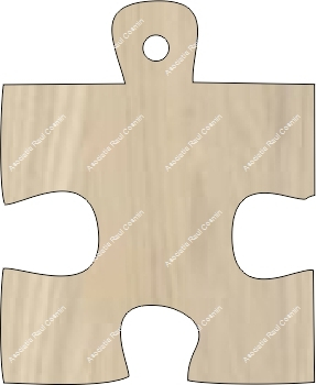 Mărţişor - Mărţişor model piesa puzzel