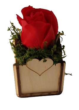 Cutie pentru aranjamente florale cu inimă [1]