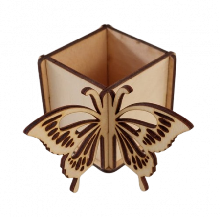 Cutie pentru aranjamente florale cu fluture [1]