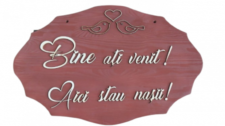 Nuntă - Placa întâmpinare - nuntă