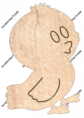 Sarbatori - Pui- baza lemn pentru mărțișor