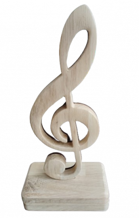 Plachete - Trofeu în formă de notă muzicala