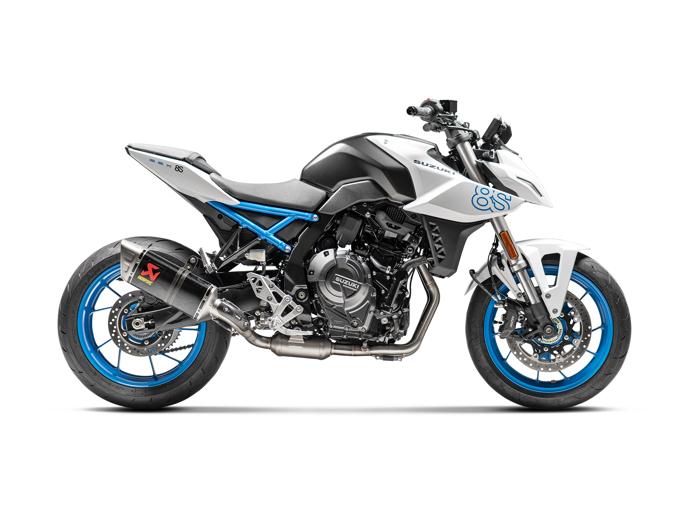 Evacuare completa inox/carbon Akrapovic Racing Line (Carbon) Suzuki GSX-8 S 2022-2024 [1]