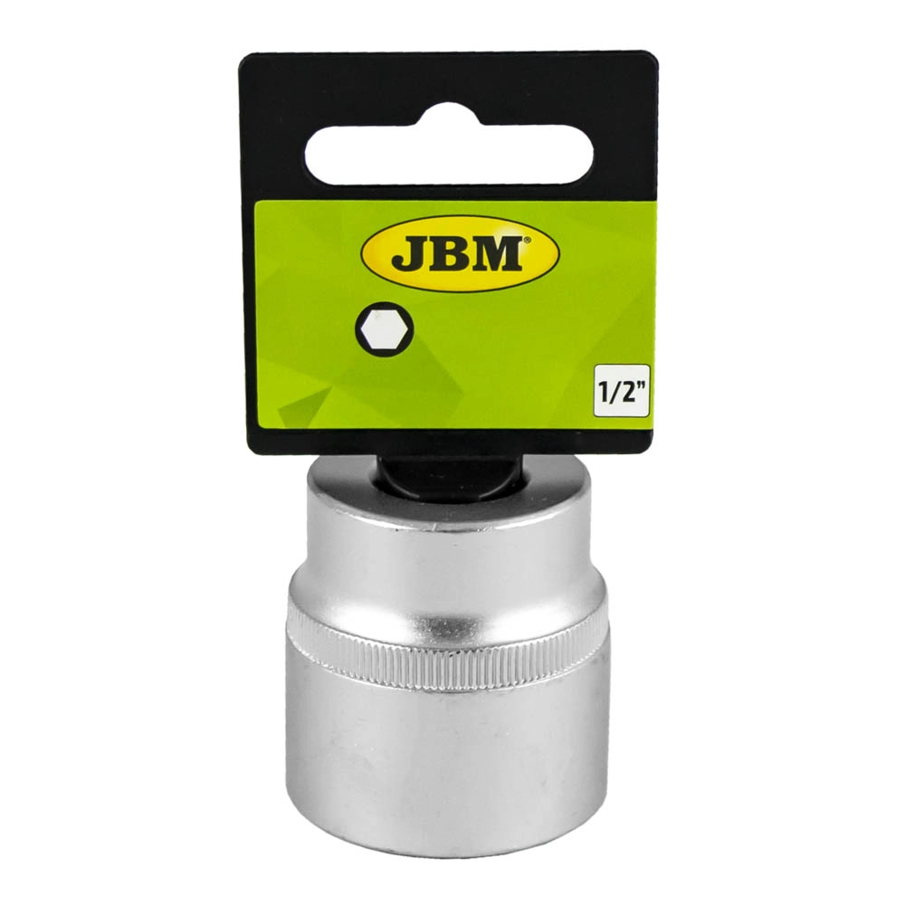 Tubulara Scurta 6 Fete 1/2` 24 Mm Cromat - Jbm [2]