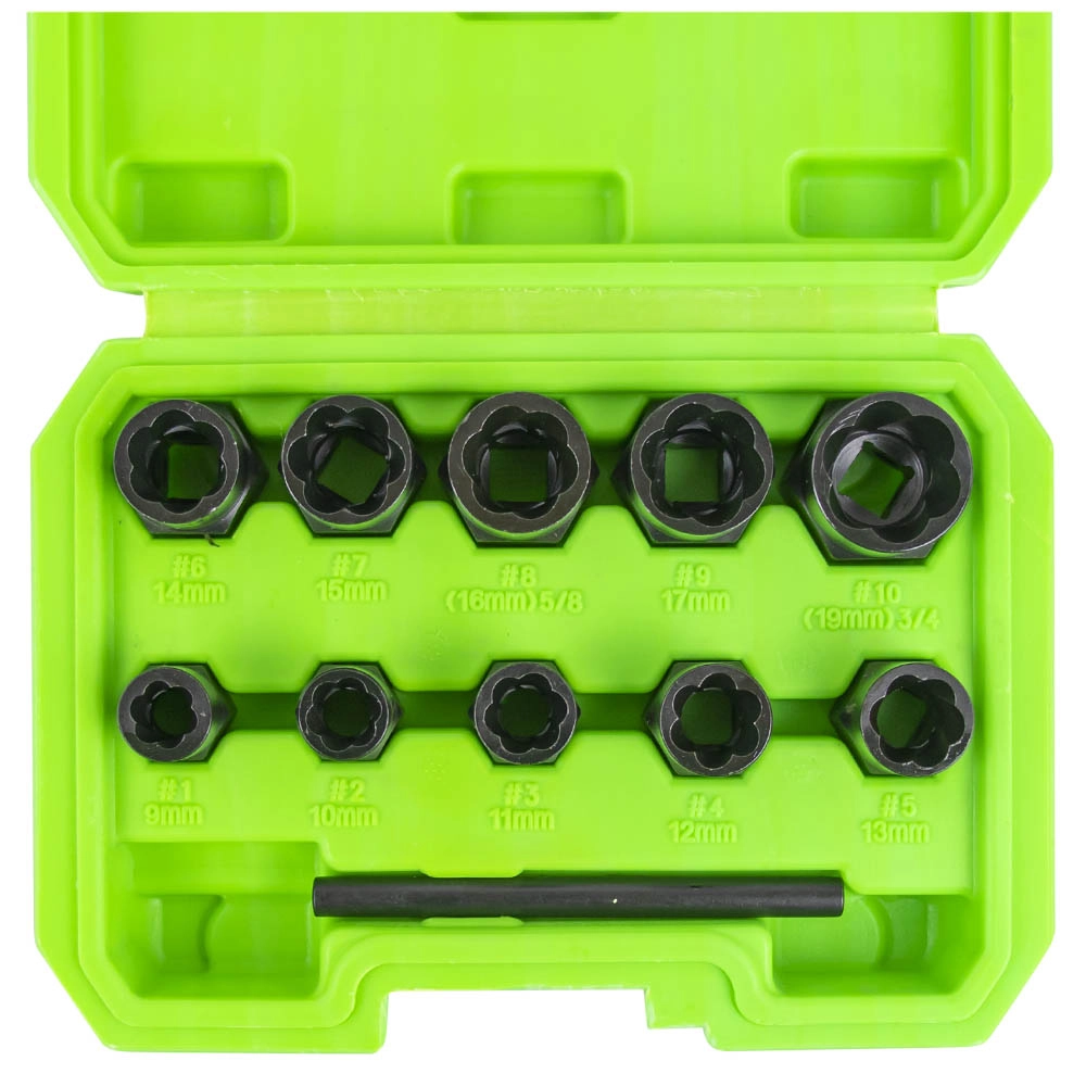 Set Tubulare Twist De 3/8` Pentru Extractie A Piulitelor Si Suruburilor De Blocare Jbm [7]
