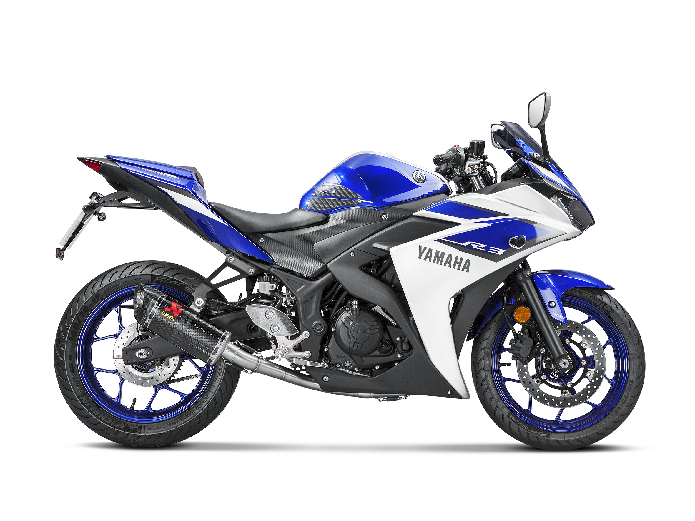 Suport Akrapovic Yamaha R3 2015-2025 [1]