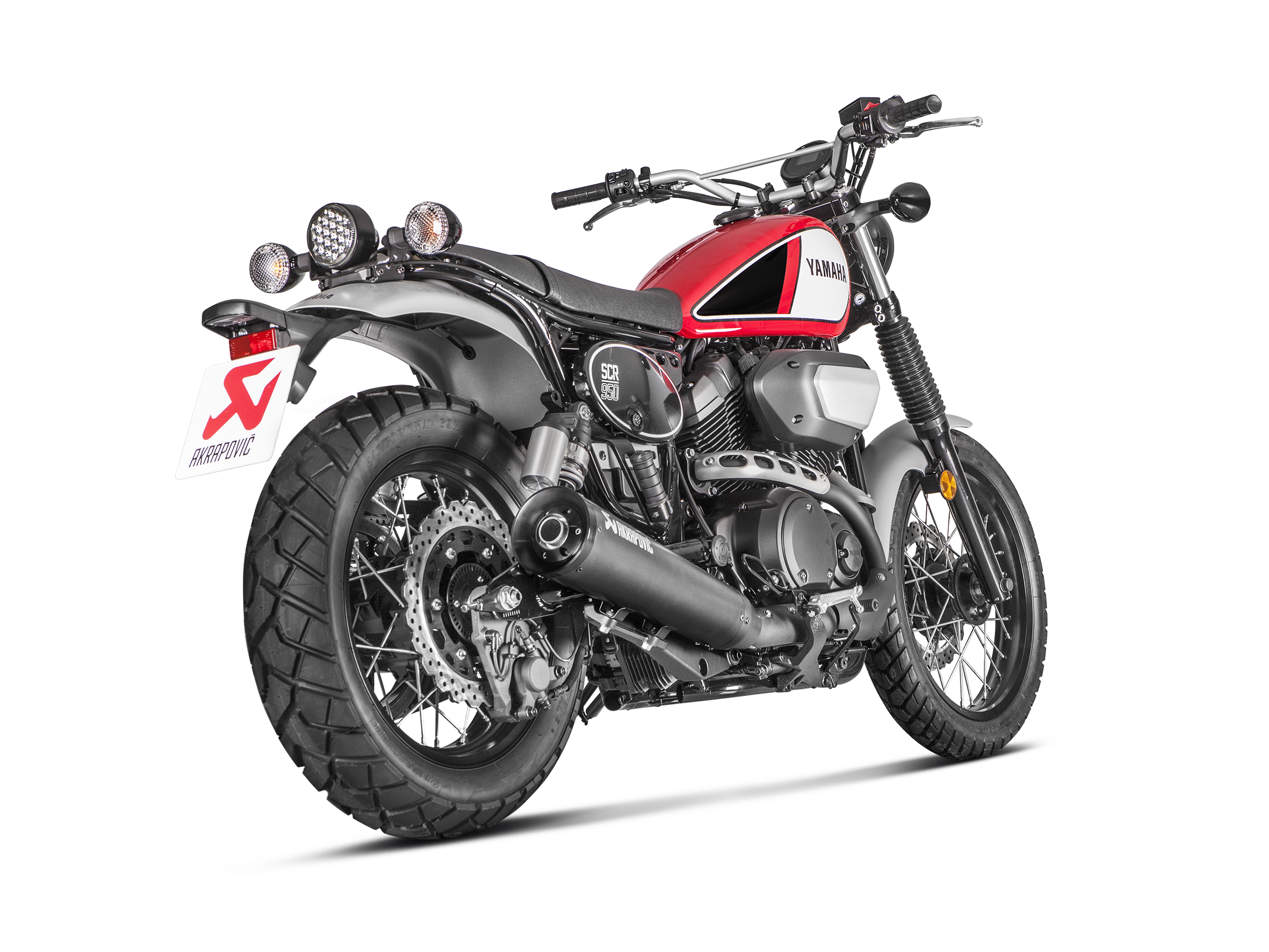 Evacuare finala din inox Akrapovic Black Yamaha Xv 950 / Scr 950 2017-2020 [3]
