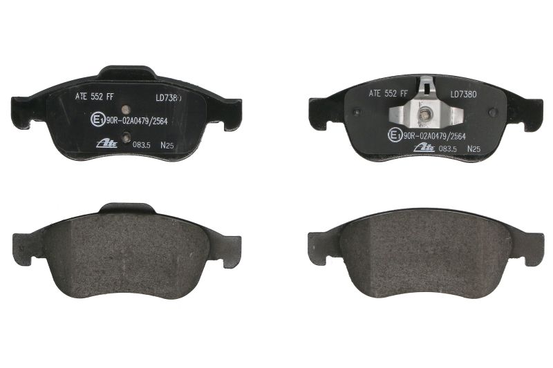 Piese auto - Set placute frana fata ATE  13.0470-7380.2 Dacia, Renault, Nissan