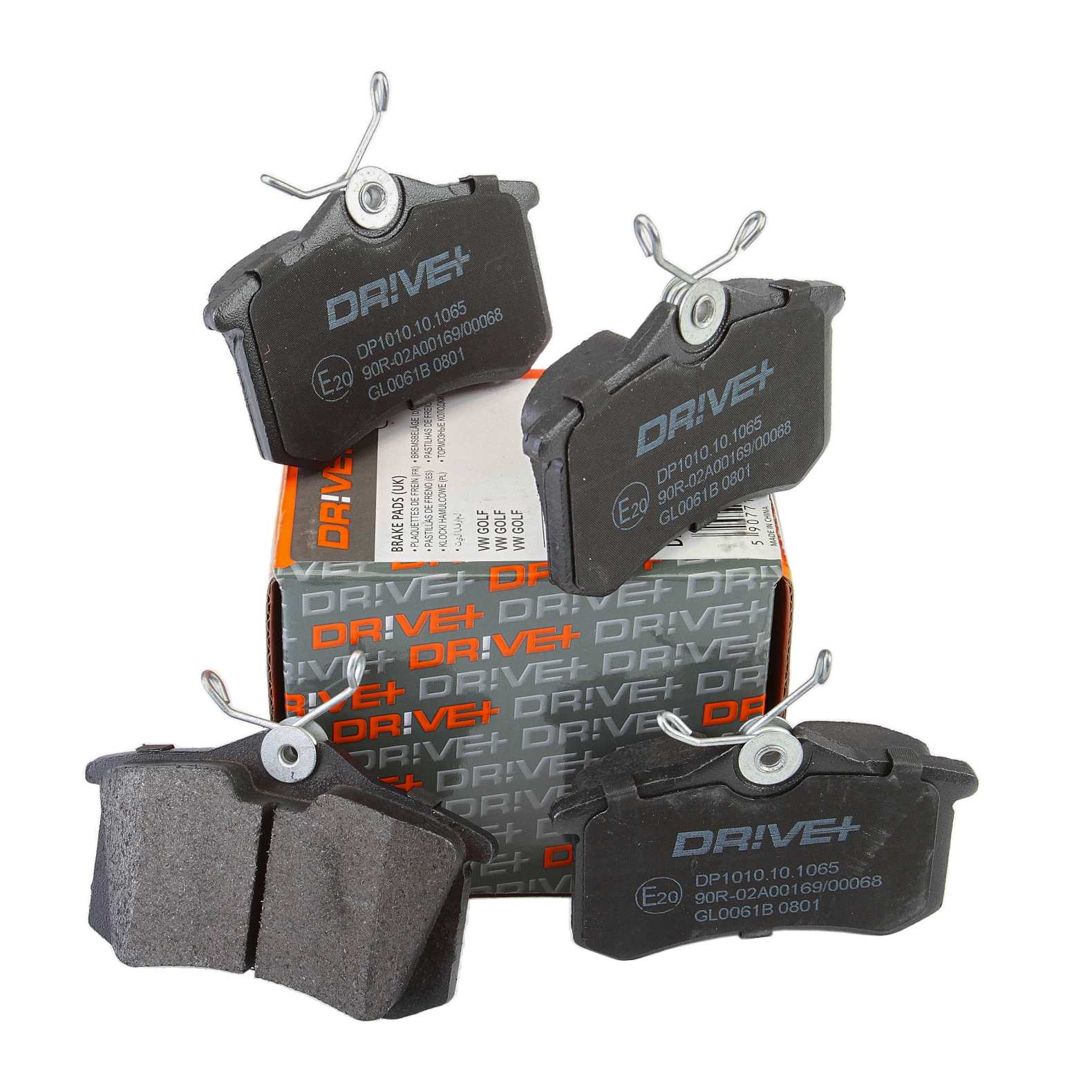 Piese auto - Set placute frana spate Dr!ve+  DP1010.10.1065 Audi, VW, Skoda, Seat, Ford, Renault, Peugeot