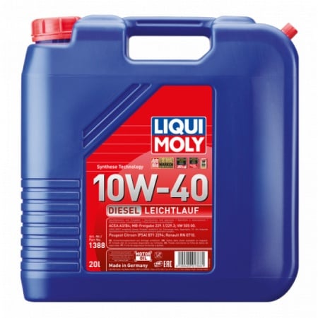 Uleiuri si Lichide Auto - Ulei motor Liqui Moly diesel Leichtlauf 10W40 (1338) 20L