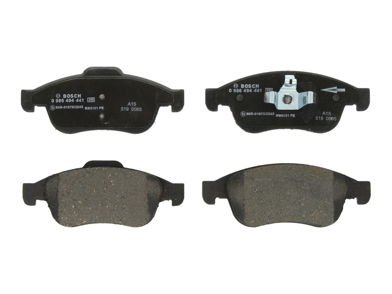 Piese auto - Set placute frana fata Bosch  0 986 494 441 Dacia, Renault, Nissan