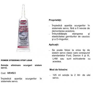 Aditiv Oprire Scurgeri Servodirectie [2]