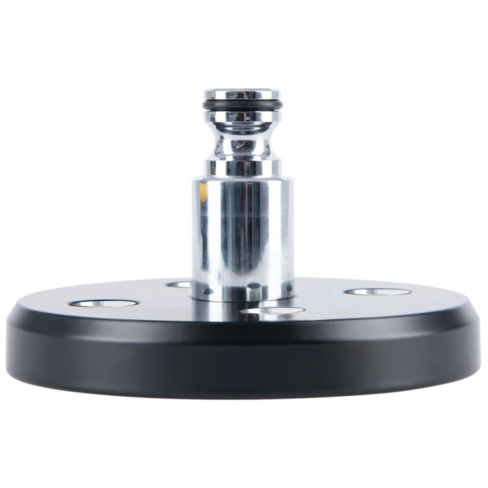 Ancora Lant Antifurt Moto Oxford Beast Floor Lock Adaptor Otel Negru LK113 [1]