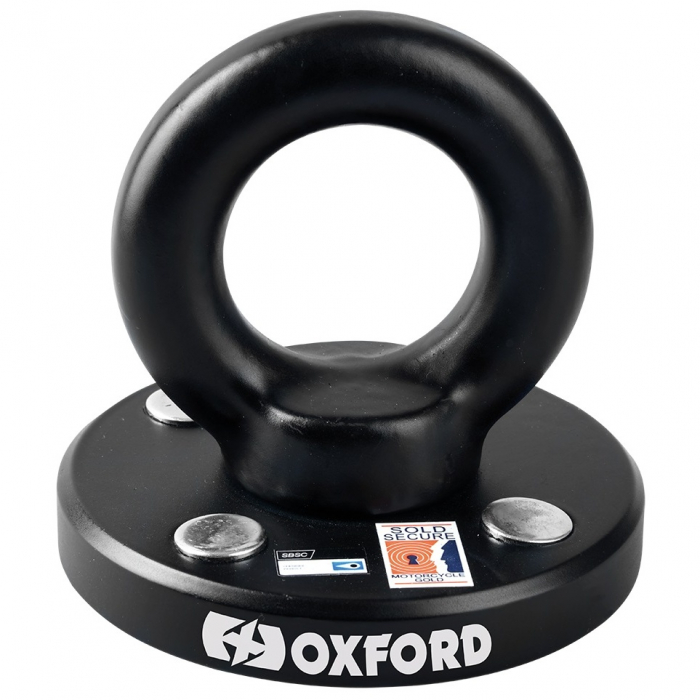 Ancora Lant Antifurt Moto Oxford RotaForce Ground Anchor Otel Negru LK400 [1]