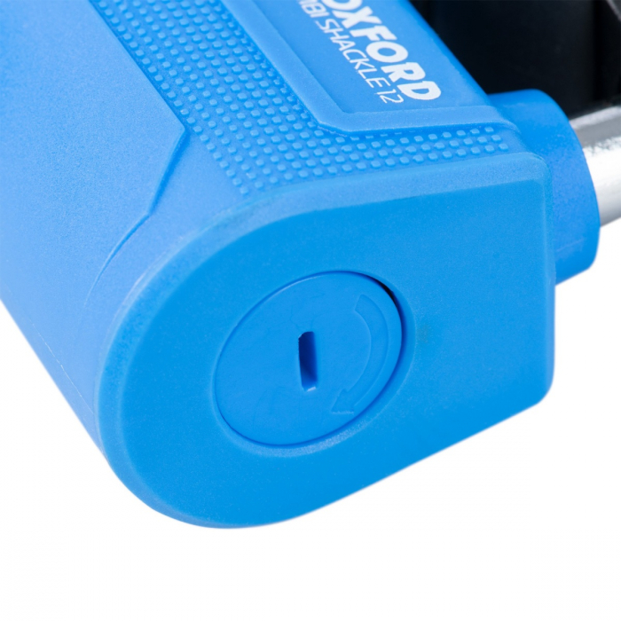 Antifurt Bicicleta Oxford Combi Shackle 12 320mm x 153mm Otel Albastru LK333 [2]