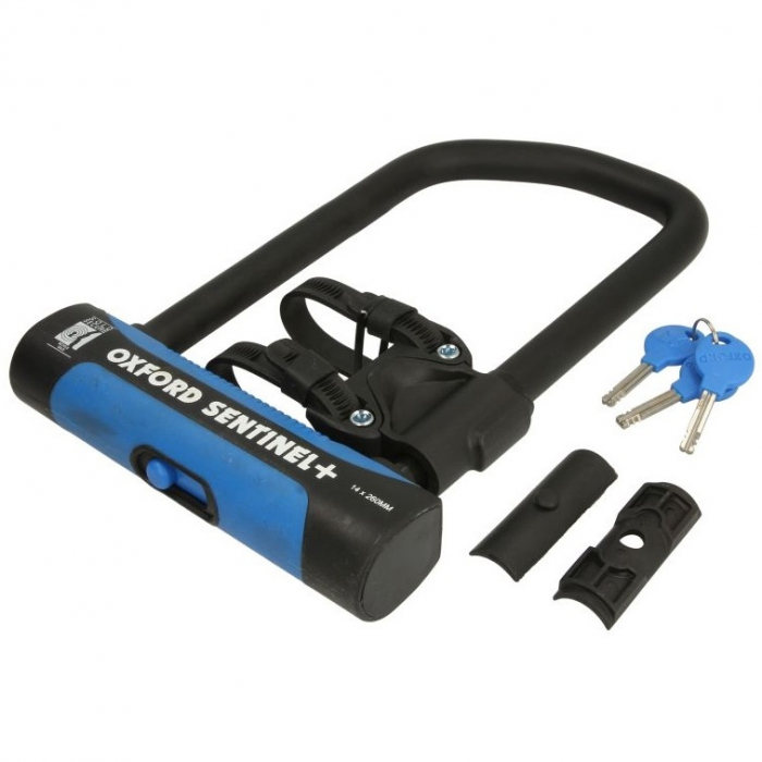 Antifurt Bicicleta Oxford Sentinel Pro U-Lock 260mm x 177mm Otel Negru LK324 [2]