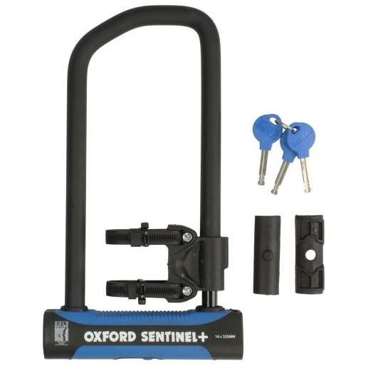 Antifurt Bicicleta Oxford Sentinel Pro U-Lock 320mm x 177mm Otel Negru LK325 [1]