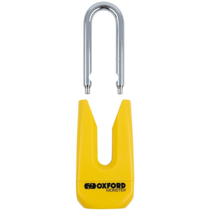 Antifurt Blocator Disc Frana Moto Oxford Monster 11mm Disc Lock Metal Galben OF36M [2]