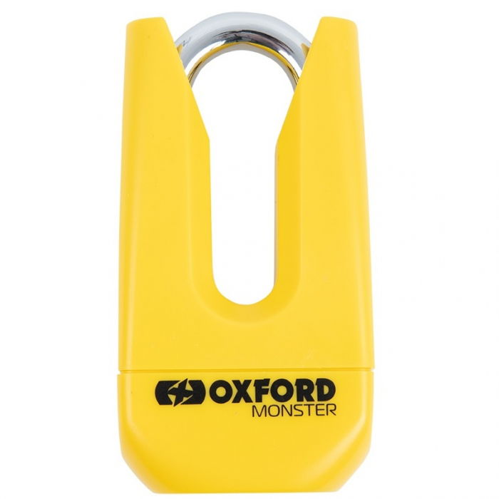 Antifurt Blocator Disc Frana Moto Oxford Monster 11mm Disc Lock Metal Galben OF36M [1]