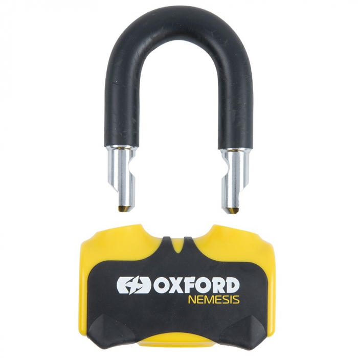 Antifurt Blocator Disc Frana Moto Oxford Nemesis 16mm Disc Lock Galben LK471 [2]