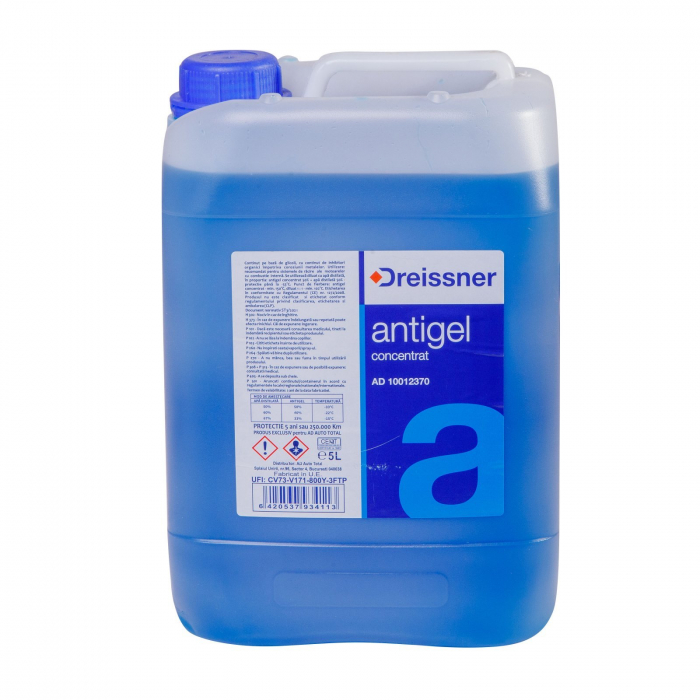 Antigel concentrat albastru G11 DREISSNER 5L [1]