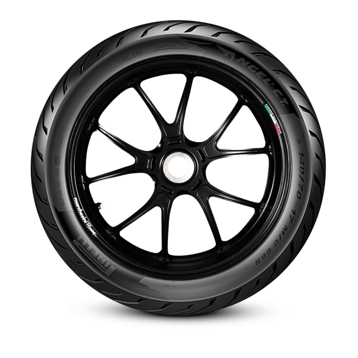 Anvelopa moto PIRELLI 120/70R17 TL 58S ANGEL CITY  fata [3]