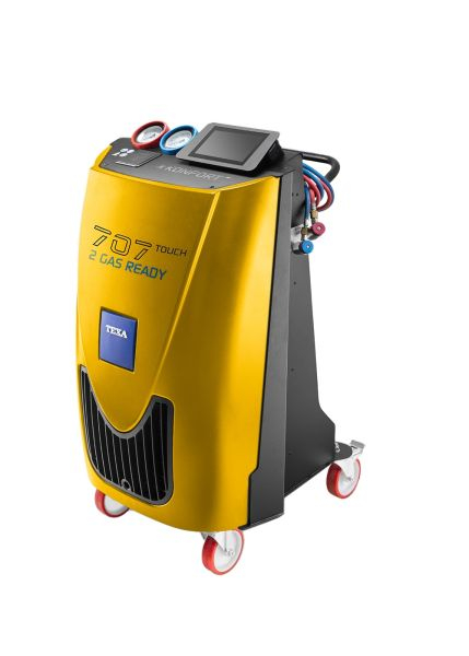 Aparat întreținere sistem aer condiționat KONFORT 707 TOUCH – R1234yf/R134a, stație A/C automată/manuală, fără cuple incluse [1]