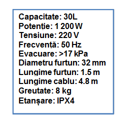 Aspirator Industrial 30L. (Uscat) Jbm [1]