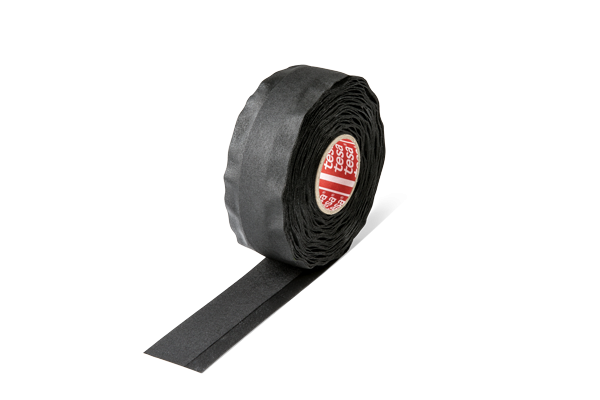 Banda Textila Cablaje Neagra25M/19Mm - Rezistenta 150C [1]